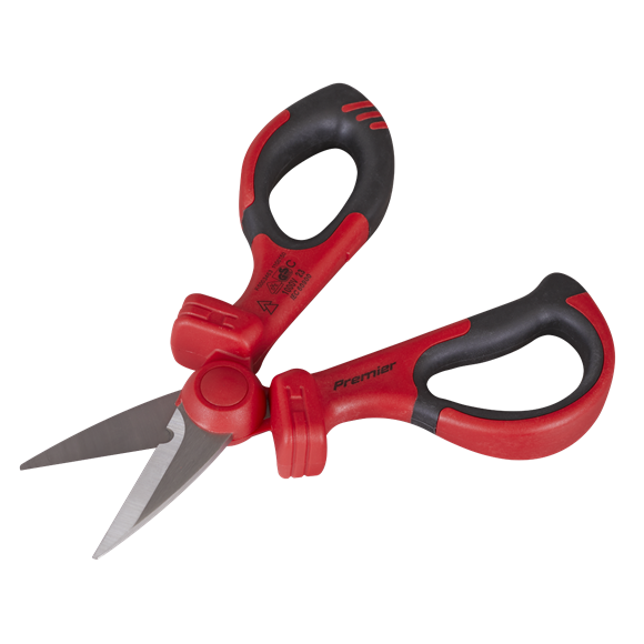 Sealey | Premier Insulated Scissors - VDE Approved - AK8526