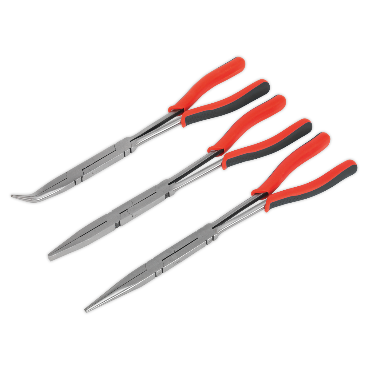 Double Joint Pliers Set 3pc Long Reach 335mm - AK8580 - Farming Parts