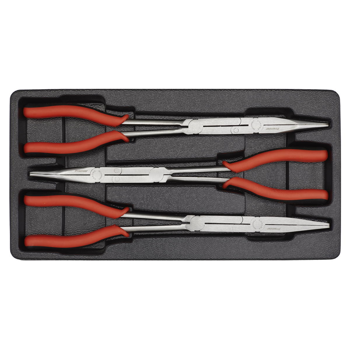 Double Joint Pliers Set 3pc Long Reach 335mm - AK8580 - Farming Parts