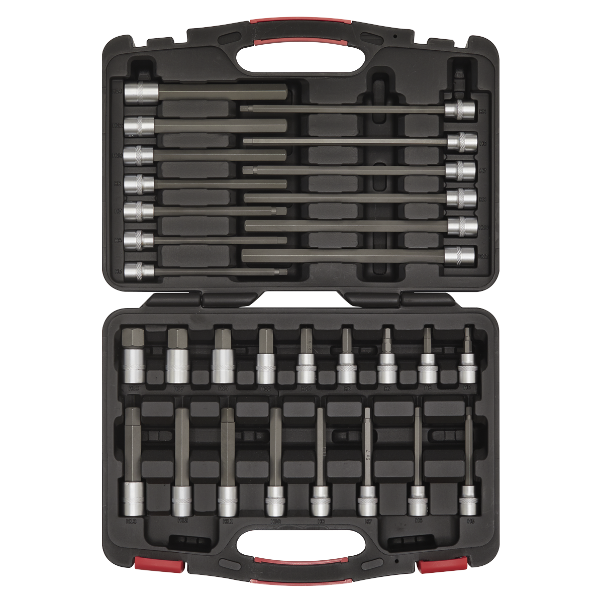 Hex Socket Bit Set 30pc 3/8"Sq Drive - Platinum Series - AK89000 - Farming Parts