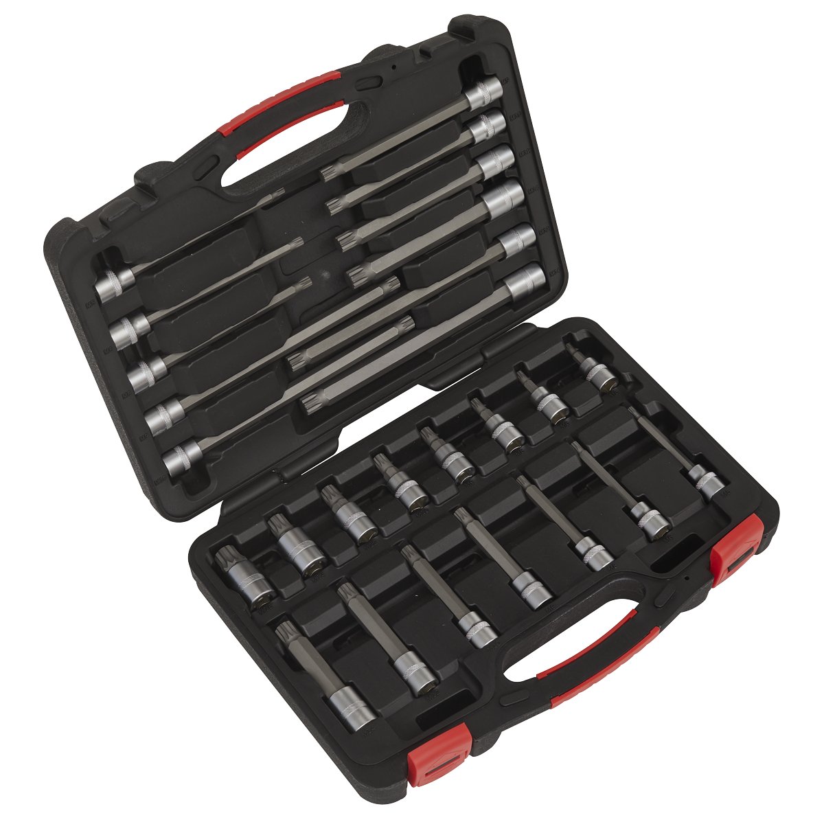 Spline Socket Bit Set 26pc 3/8"Sq Drive - Platinum Series - AK89002 - Farming Parts