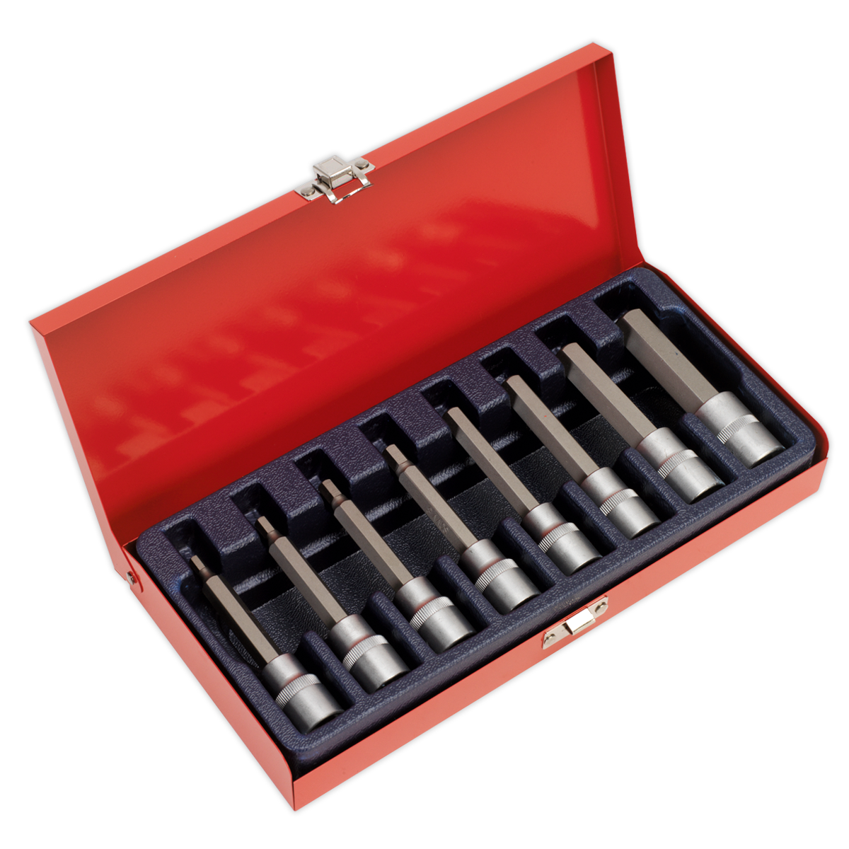 Hex Socket Bit Set 8pc 1/2"Sq Drive Metric - AK9310 - Farming Parts