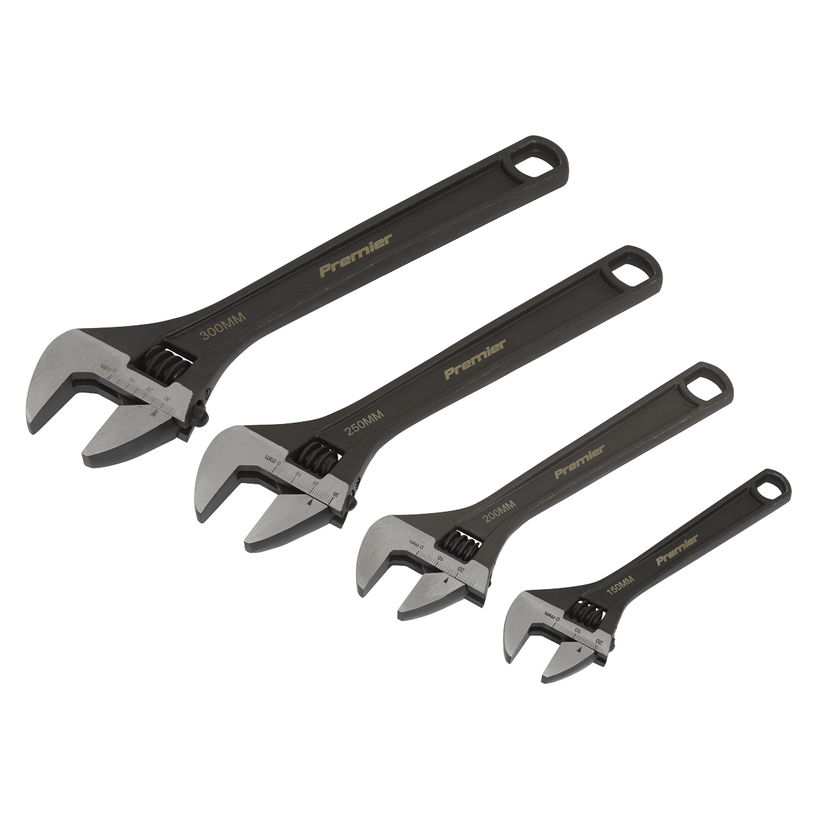 Adjustable Wrench Set 4pc - AK9567 - Farming Parts