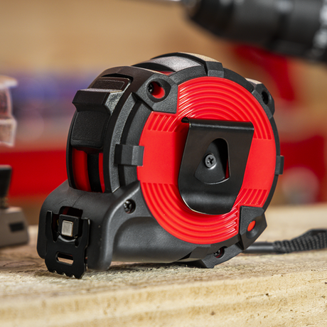 Premier Metric/Imperial Tape Measure Extra-Wide Blade 8m(26ft) x 32mm - SE-AK9851