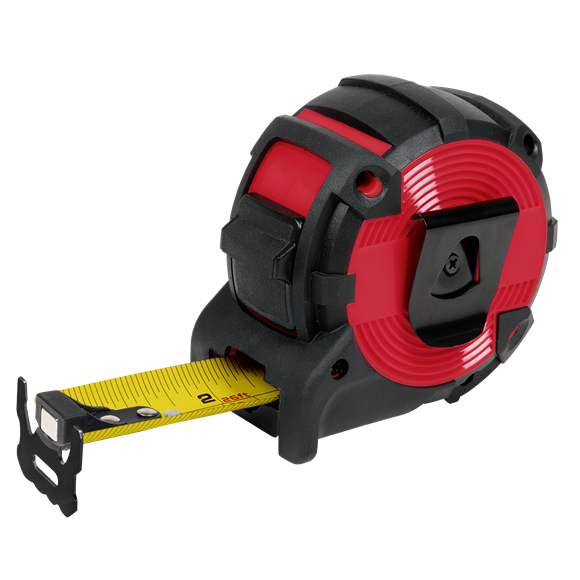 Premier Metric/Imperial Tape Measure Extra-Wide Blade 8m(26ft) x 32mm - SE-AK9851