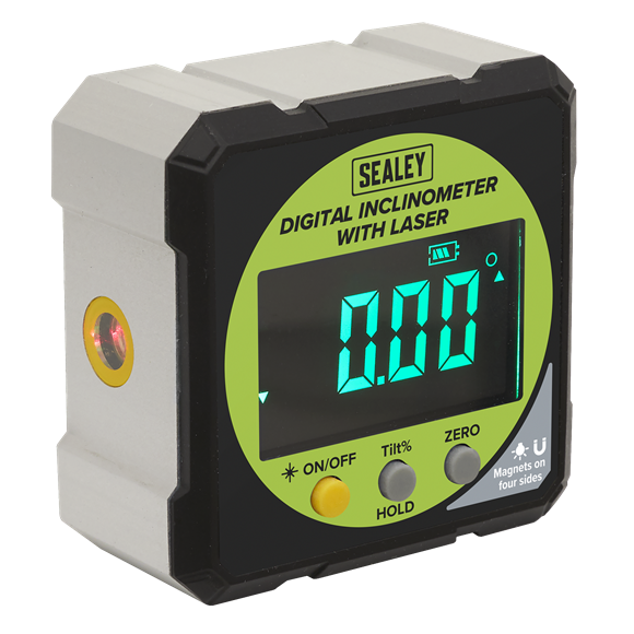 Sealey | Inclinometer Digital with Laser - AK9991