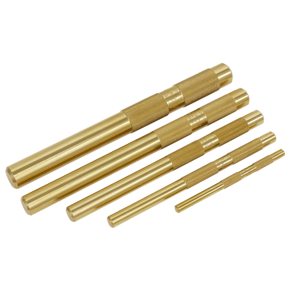 Sealey | Brass Punch Set 5pc - AKB05