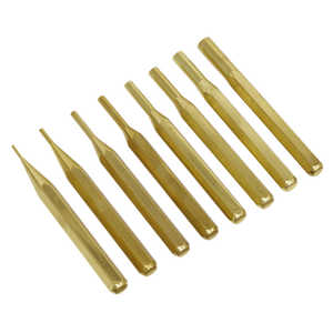 Sealey | Brass Pin Punch Set 8pc - AKB08