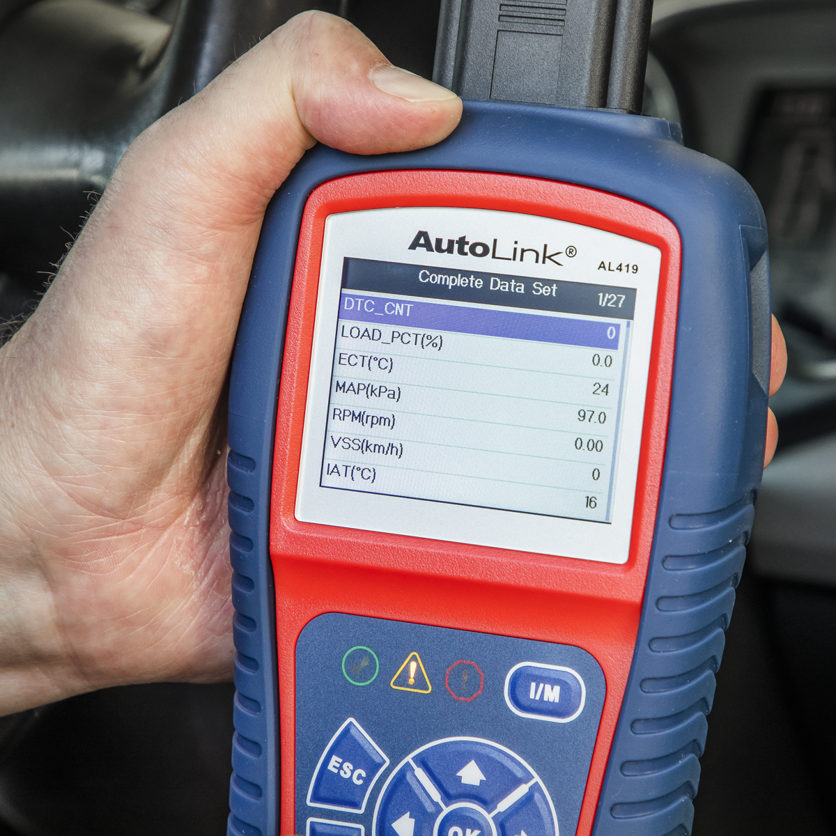 Autel EOBD Code Reader - Live Data, Tech Tips - AL419 - Farming Parts