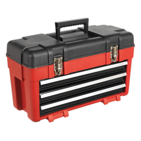Toolbox 585mm 3 Drawer Portable - AP1003 - Farming Parts