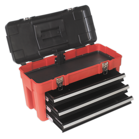 Toolbox 585mm 3 Drawer Portable - AP1003 - Farming Parts