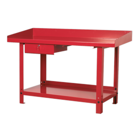 Workbench Steel 1.5m with 1 Drawer - AP1015 - Farming Parts