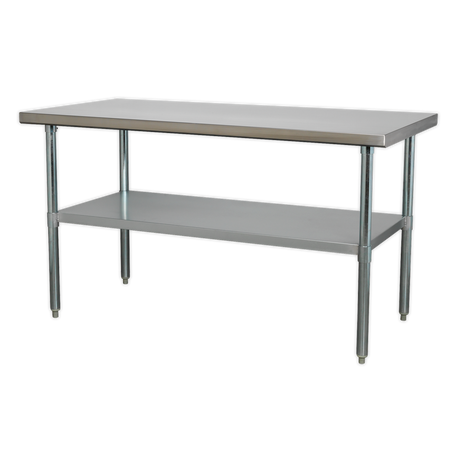 Stainless Steel Workbench 1.5m - AP1560SS - Farming Parts