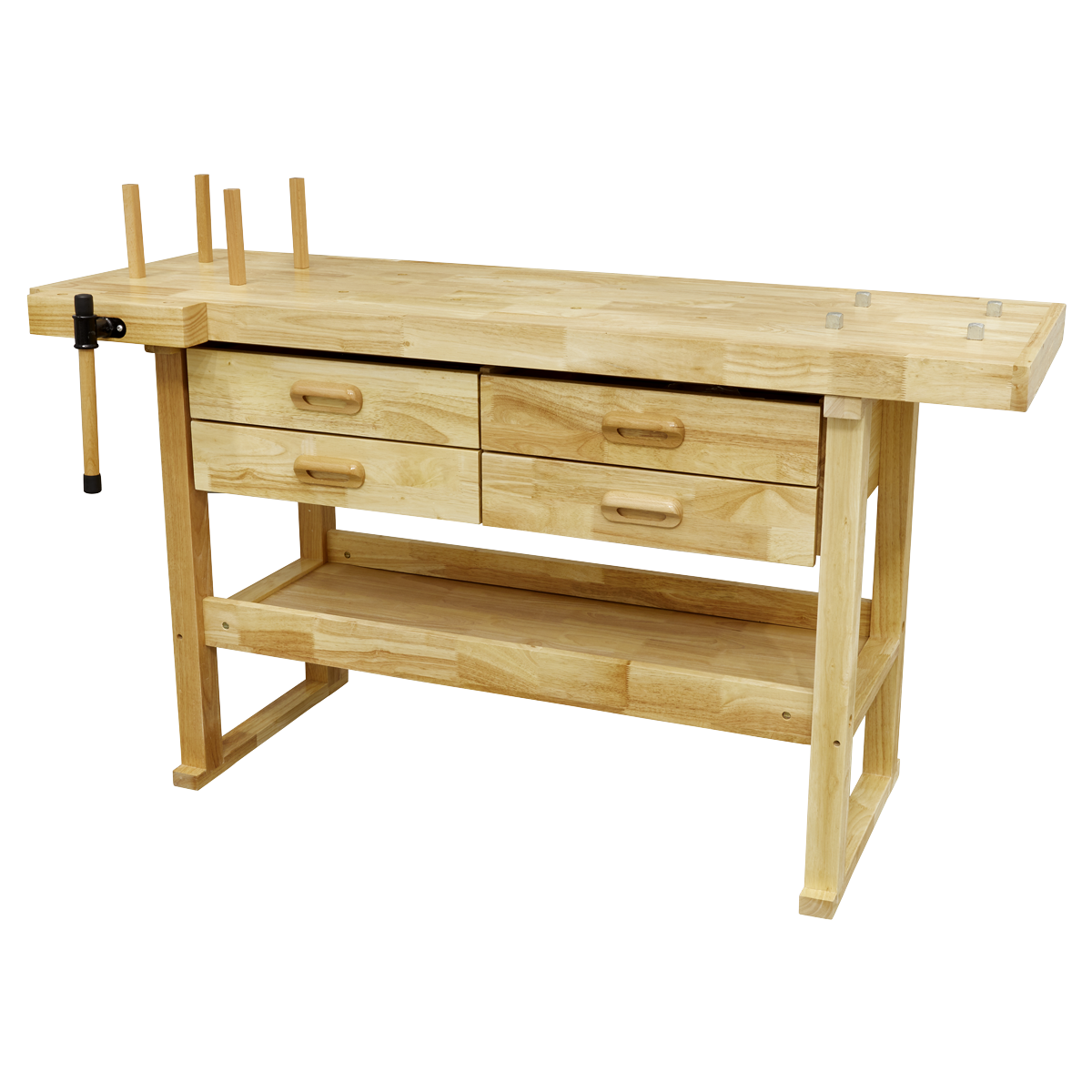 Woodworking Bench with 4 Drawers - AP1640 - Farming Parts