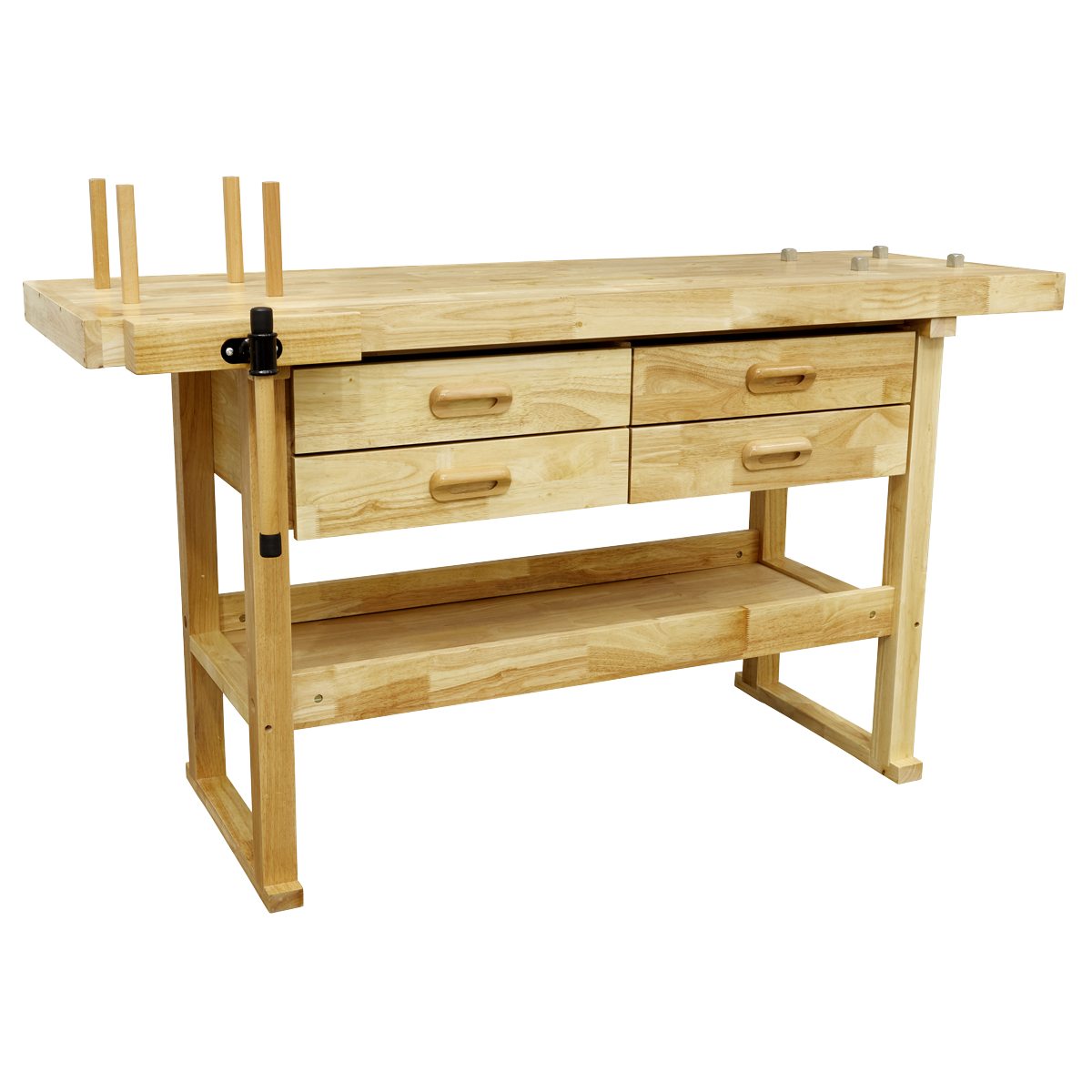 Woodworking Bench with 4 Drawers - AP1640 - Farming Parts