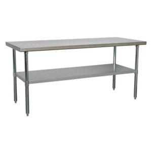 Stainless Steel Workbench 1.8m - AP1872SS - Farming Parts