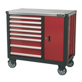 Mobile Workstation 8 Drawer with Ball-Bearing Slides - AP2418 - Farming Parts