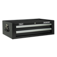Mid-Box 2 Drawer with Ball-Bearing Slides - Black - AP26029TB - Farming Parts