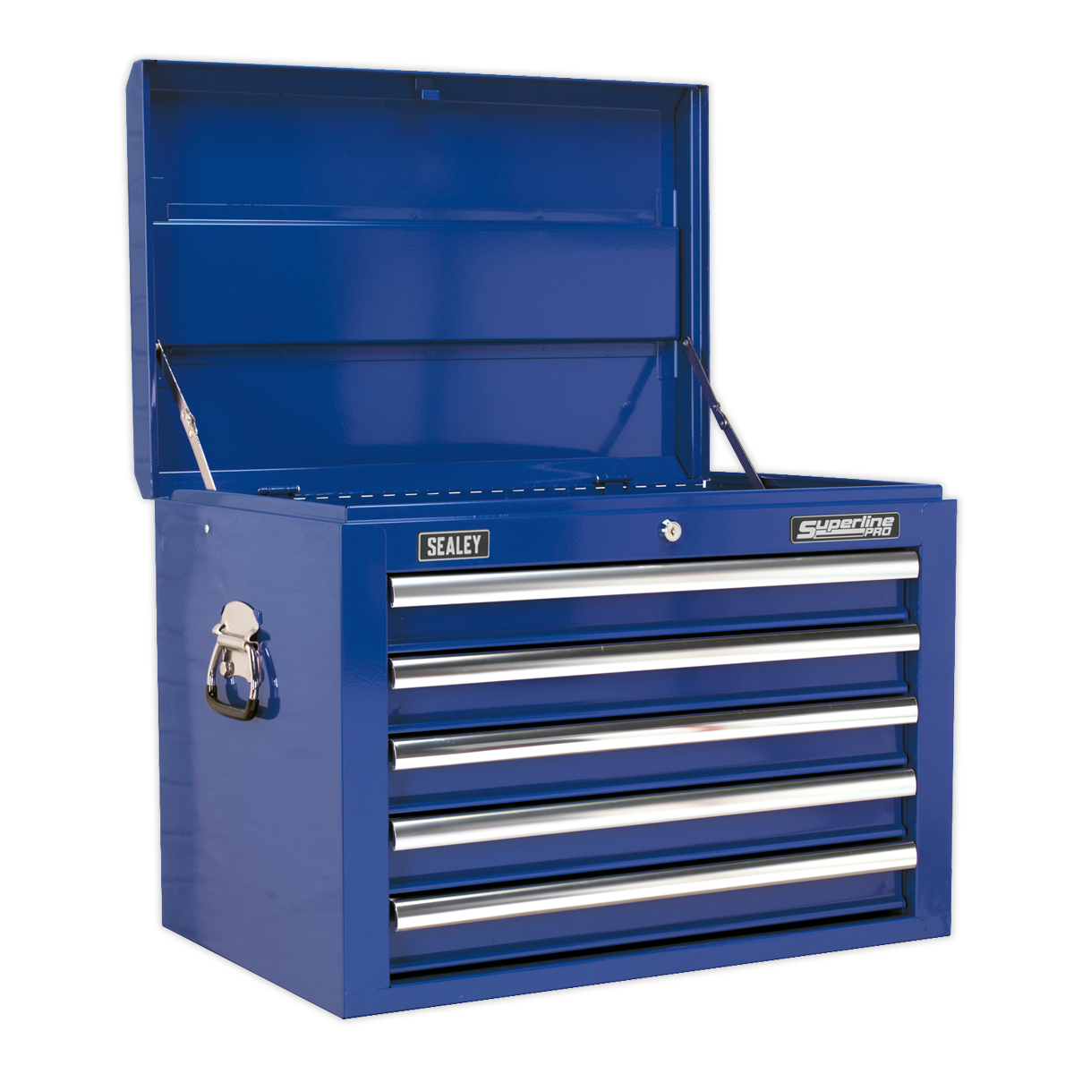 Topchest 5 Drawer with Ball-Bearing Slides - Blue - AP26059TC - Farming Parts