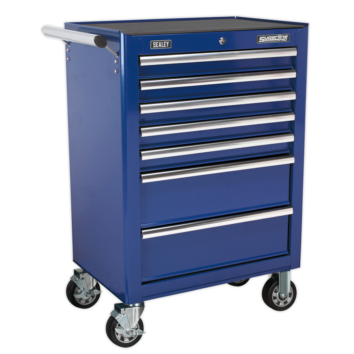 Rollcab 7 Drawer with Ball-Bearing Slides - Blue - AP26479TC - Farming Parts