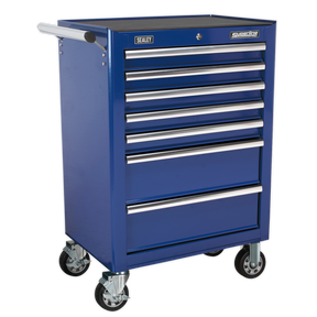 Rollcab 7 Drawer with Ball-Bearing Slides - Blue - AP26479TC - Farming Parts