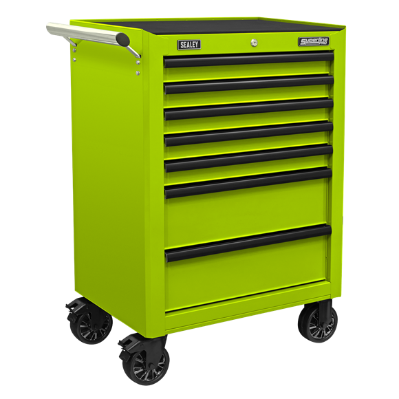 Sealey | Superline PRO® Rollcab 7 Drawer - Green/Black - AP26479THV