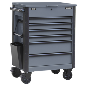 Superline Pro® Tool Trolley 6 Drawer - Grey - SE-AP266G
