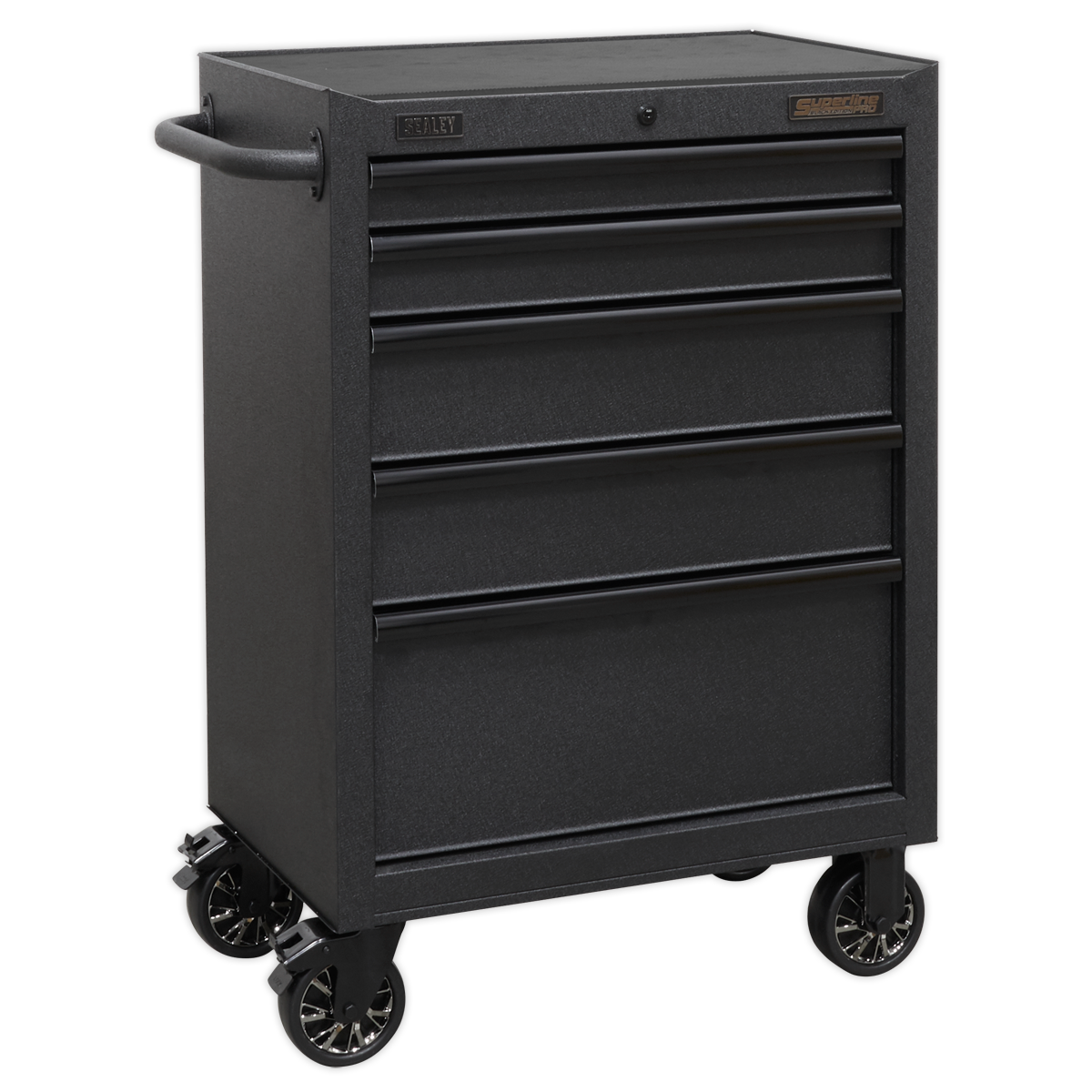 Rollcab 5 Drawer 680mm with Soft Close Drawers - AP2705BE - Farming Parts
