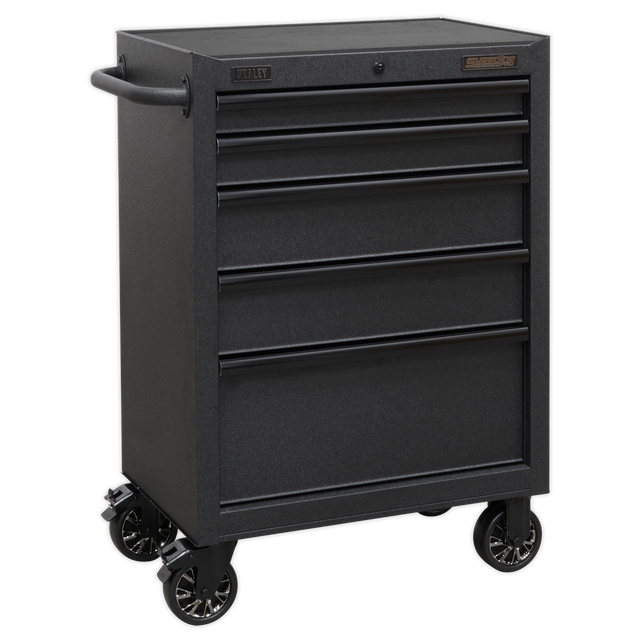 Rollcab 5 Drawer 680mm with Soft Close Drawers - AP2705BE - Farming Parts
