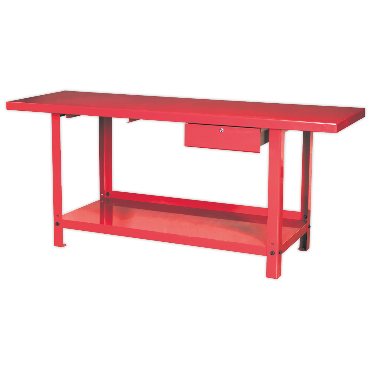 Workbench Steel 2m with 1 Drawer - AP3020 - Farming Parts