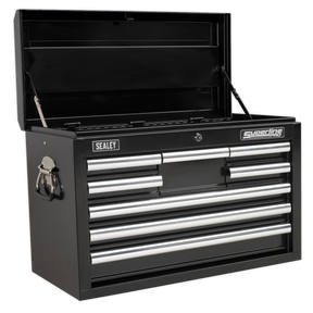 Topchest 8 Drawer with Ball-Bearing Slides - Black - AP33089B - Farming Parts