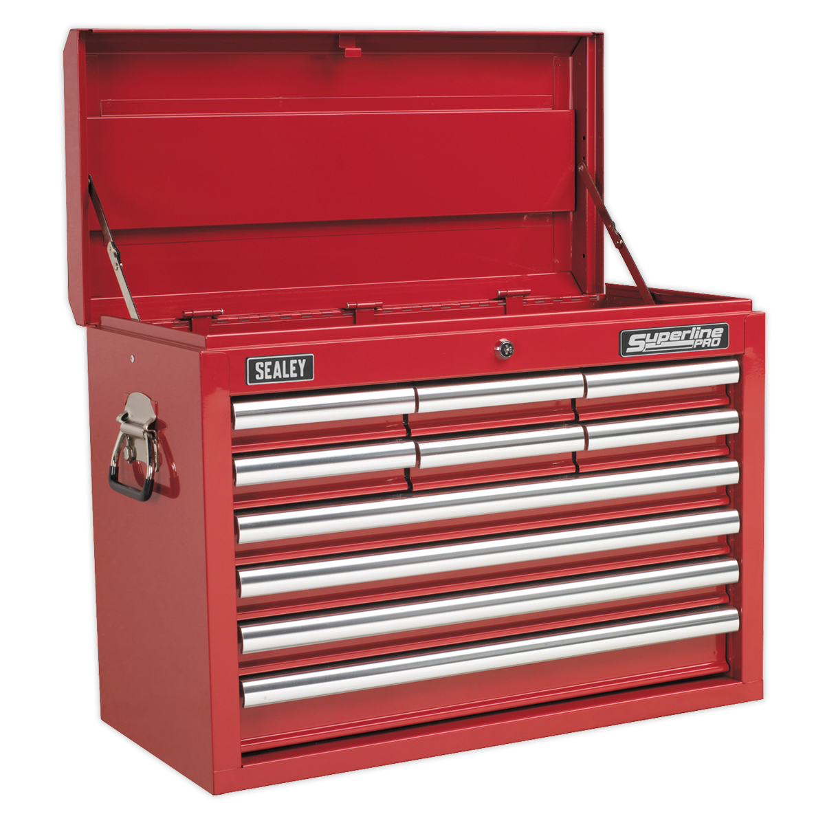 Topchest 10 Drawer with Ball-Bearing Slides - Red - AP33109 - Farming Parts