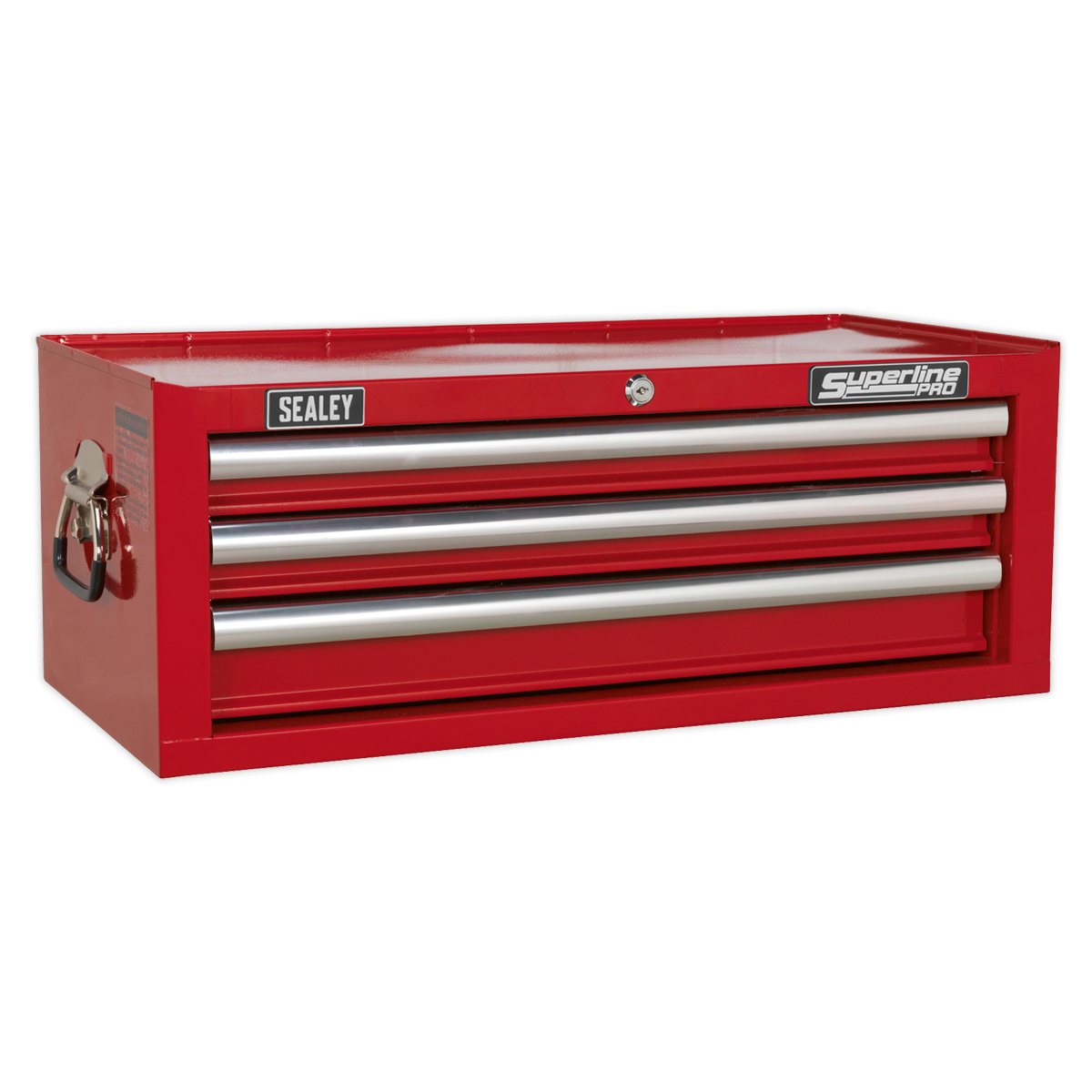 Mid-Box 3 Drawer with Ball-Bearing Slides - Red - AP33339 - Farming Parts