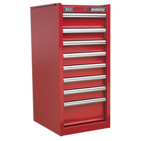 Hang-On Chest 8 Drawer with Ball-Bearing Slides - Red - AP33589 - Farming Parts
