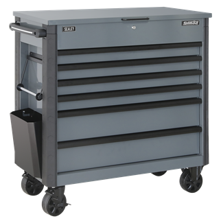 Sealey | Tool Trolley 6 Drawer - Grey - AP366G