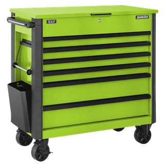 Sealey | Tool Trolley 6 Drawer - Green - AP366HV