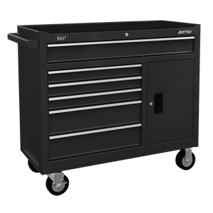 Sealey | American PRO® Rollcab 6 Drawer - Black - AP4106B