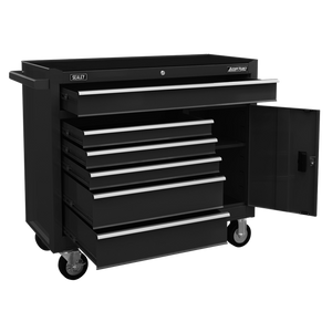 Sealey | American PRO® Rollcab 6 Drawer - Black - AP4106B