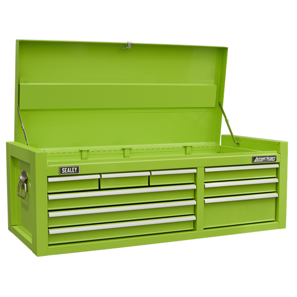 Sealey | American PRO® Topchest 9 Drawer - Green - AP4109HV