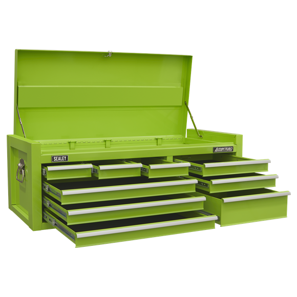 Sealey | American PRO® Topchest 9 Drawer - Green - AP4109HV