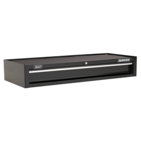 Mid-Box 1 Drawer with Ball-Bearing Slides Heavy-Duty- Black - AP41119B - Farming Parts