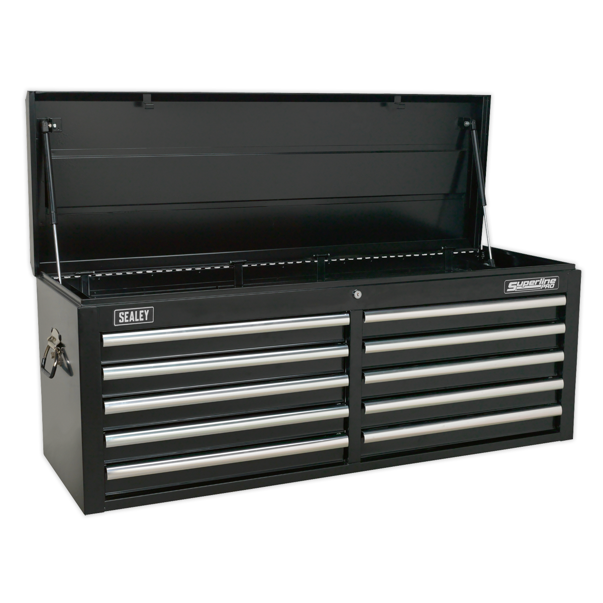 Topchest 10 Drawer with Ball-Bearing Slides - Black - AP5210TB - Farming Parts