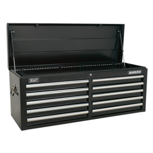Topchest 10 Drawer with Ball-Bearing Slides - Black - AP5210TB - Farming Parts