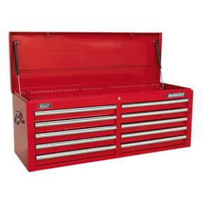 Topchest 10 Drawer with Ball-Bearing Slides - Red - AP5210T - Farming Parts