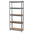 Racking Unit 5 Shelf 150kg Capacity Per Level - AP6150GS - Farming Parts