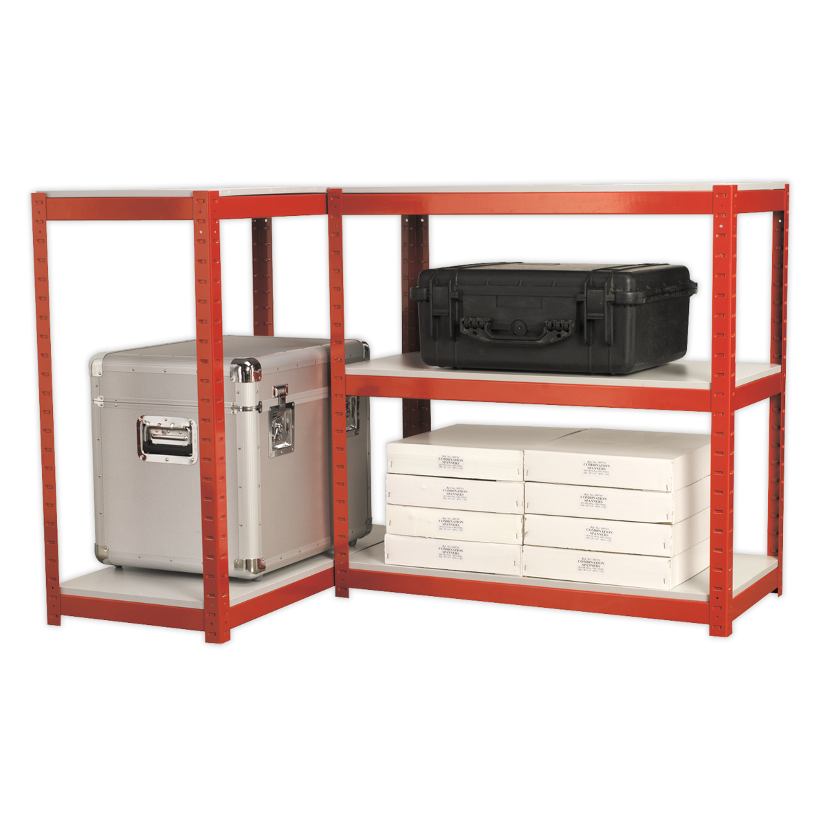 Racking Unit with 5 Shelves 500kg Capacity Per Level - AP6500 - Farming Parts