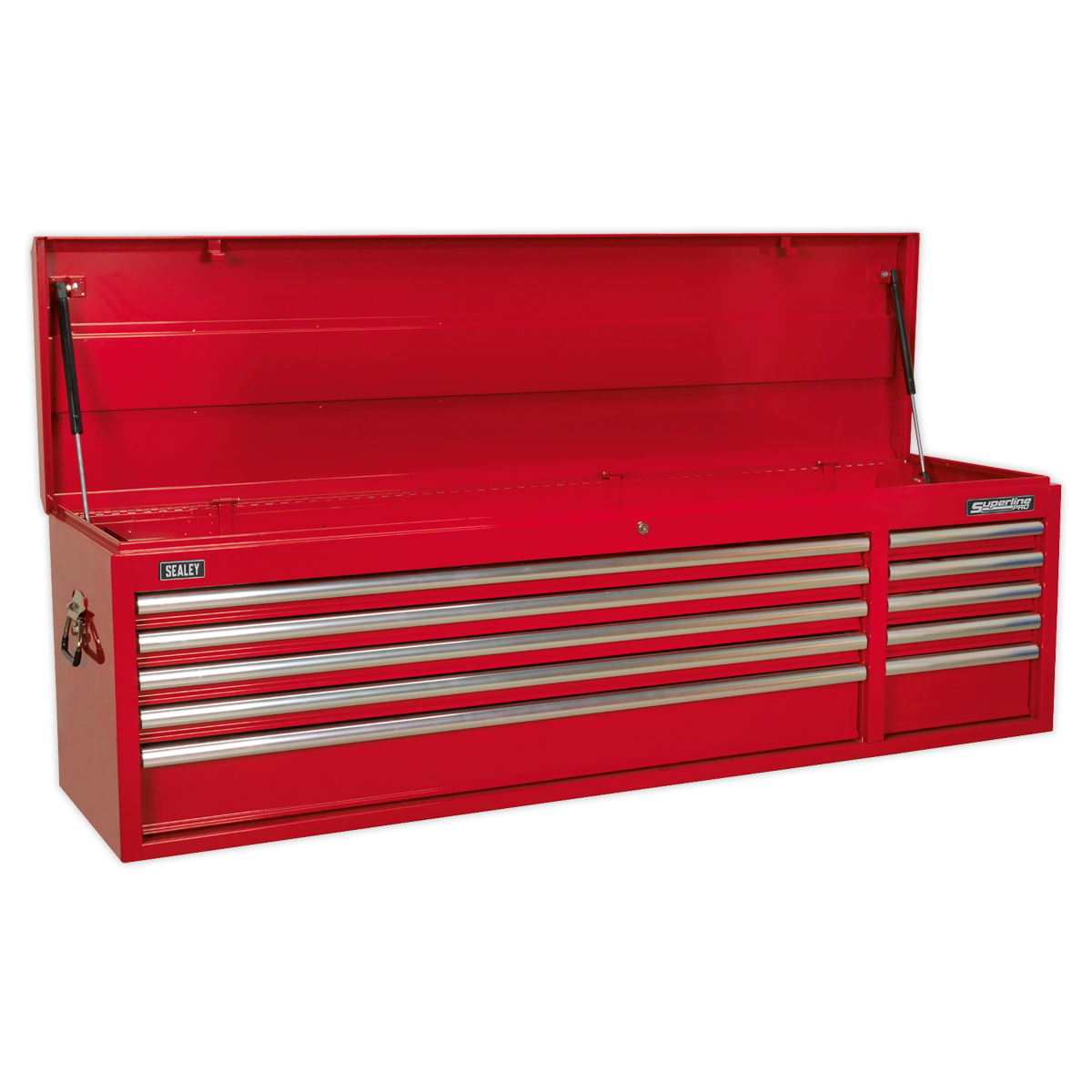 Topchest 10 Drawer with Ball-Bearing Slides Heavy-Duty - Red - AP6610 - Farming Parts