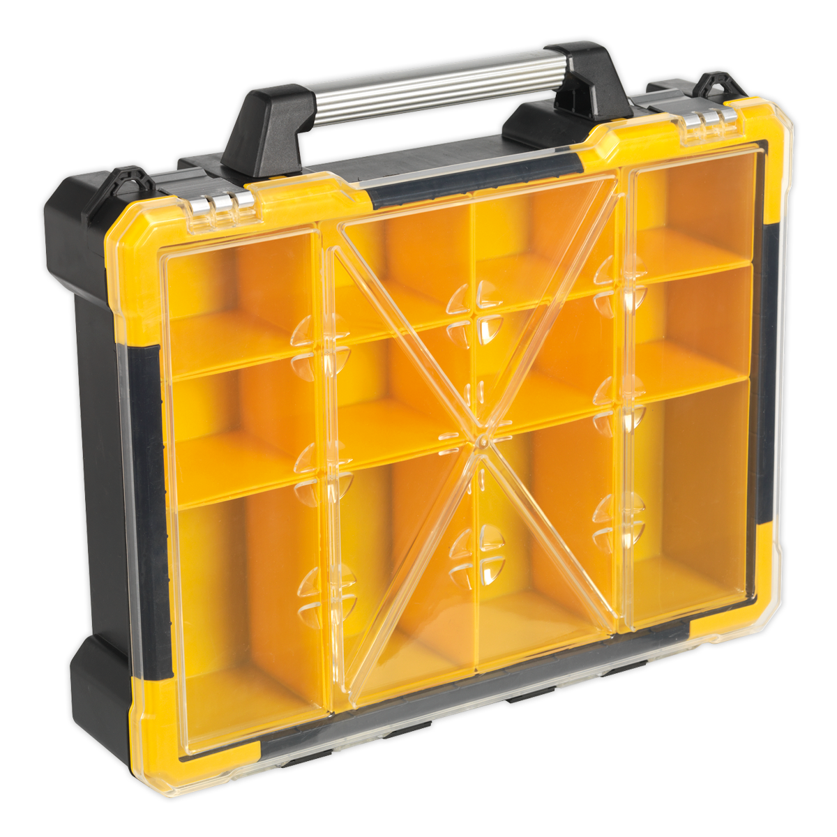 Parts Storage Case with 12 Removable Compartments - APAS12R - Farming Parts