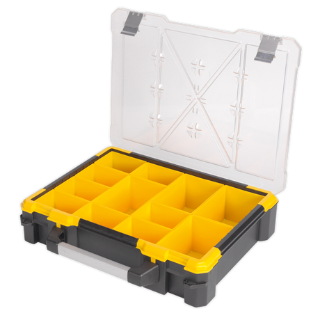 Parts Storage Case with 12 Removable Compartments - APAS12R - Farming Parts