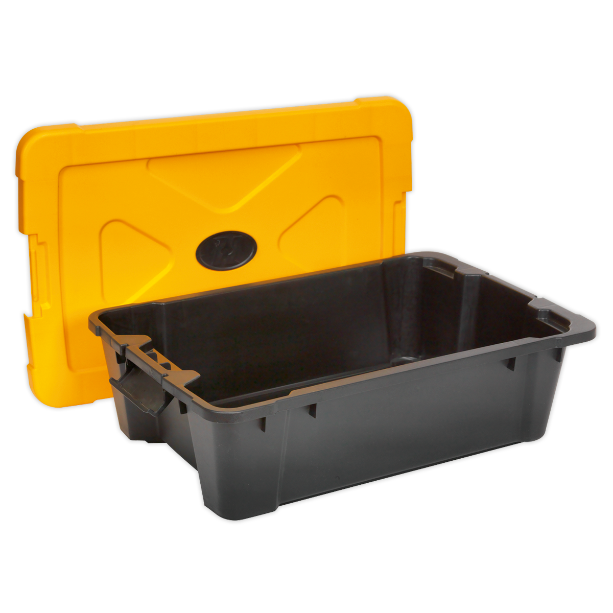 Composite Stackable Storage Box with Lid 27L - APB27 - Farming Parts
